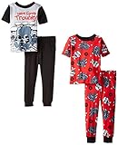 Star Wars Little Boys' Here Comes Trouble Four-Piece Pajama Set