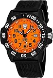 Luminox Men's 'SEA' Swiss Quartz Stainless Steel and Rubber Casual Watch, Color:Black (Model: 3509.SC.Set)