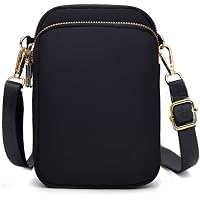 Mcwayyi Small Crossbody Bag For Women - PU Leather Cell Phone Purse With Card Slots & Adjustable Strap