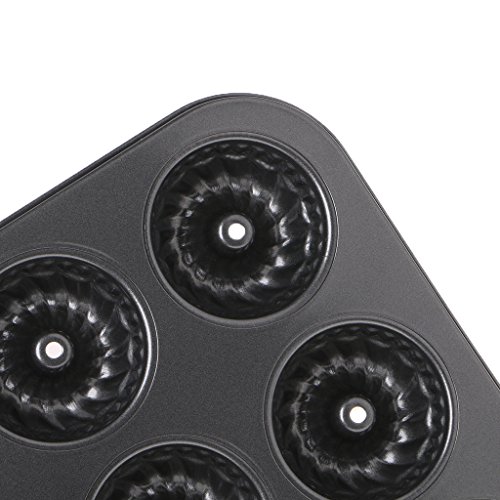 Sixsons 1Pc Fluted Cake Pan Extra Thick Bundt Non Stick Biscuit Brownie Baking Mold