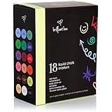 Amazon.com : Blami Arts Chalk Markers 14 Pack With Free 20 Chalkboard Labels - Erasable Neon ...