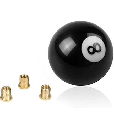 OMP Pomello Cambio Leva Universale – Nero, In Alluminio E Gomma, Diametro 8-12 Mm, OMPS18260012 - 6