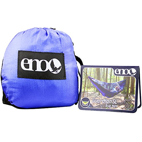 ENO Eagles Nest Outfitters - Guardian SL Bug Net, Hammock Bug Netting, Purple