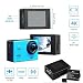 Action Camera 4K Ultra hd WiFi Waterproof DV Camcorders 16MP 170 Degree Wide Angle Lens 2.0 inch LCD Screen is Designed for Extreme Sports (Blue)thumb 2