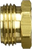 Coxreels 10781 Hose Reel Adapter, 1/2" NPT Female x 3/4" Garden Male, 250 psi