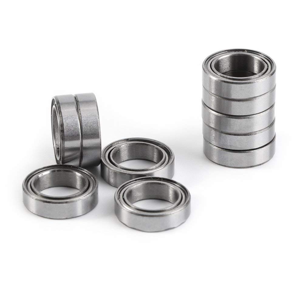 6700ZZ Double Shielded Thin-Walled Ball Bearings Double Shielded Accuracy 10 x 15 x 4 mm Reusable Packaging Socialme-eu