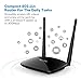 Wireless Router, HooToo N300 WiFi Mini Router 2.4GHz, Ip QoS, WPS Button, Mac Address & Client Filtering, Parental Control, Bandwidth Control, Compact Profile
