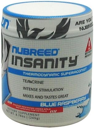 Nubreed Nutrition Insanity Blue Raspberry - 45 Servings