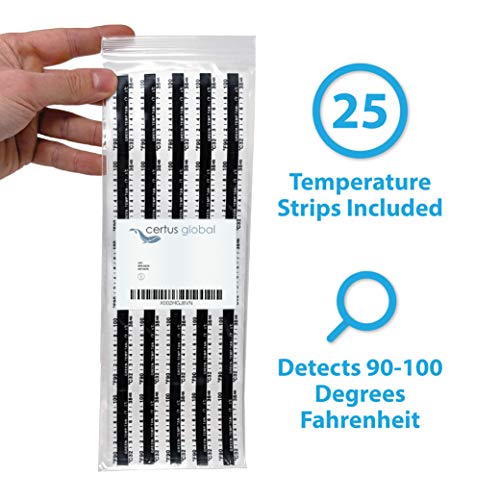 Temperature Strips for Urine Drug Testing (25 Pack) Pricepulse