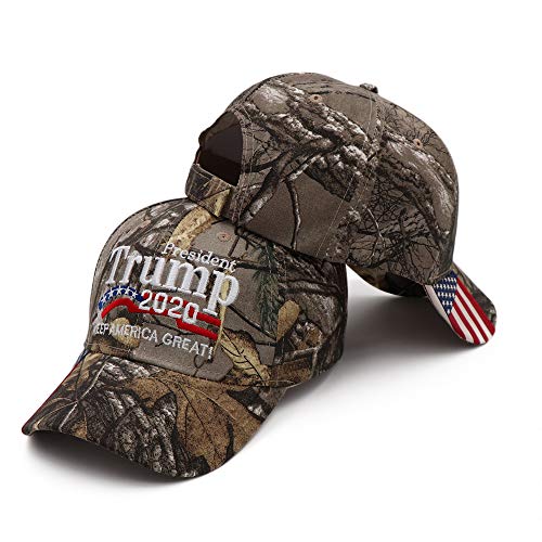 Donald Trump Hat 2020 Keep America Great Camo MAGA Hat Adjustable Baseball Hat