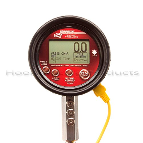 Longacre 50370 Temperature Compensated Tire Pressure Gauge