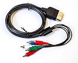 Old Skool Silver-Plated HDTV High-Definition HD TV Component Cable for Xbox