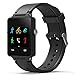Bossblue Black Replacement Band for Garmin Vivoactive, Silicone Replacement Fitness Bands Wristbands with Metal Clasps for Garmin vivoactive GPS Smart Watch