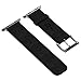 Apple Watch Band, JETech 42mm Genuine Leather Strap Wrist Band Replacement w/ Metal Clasp for Apple Watch All Models 42mm (Black) - 2100