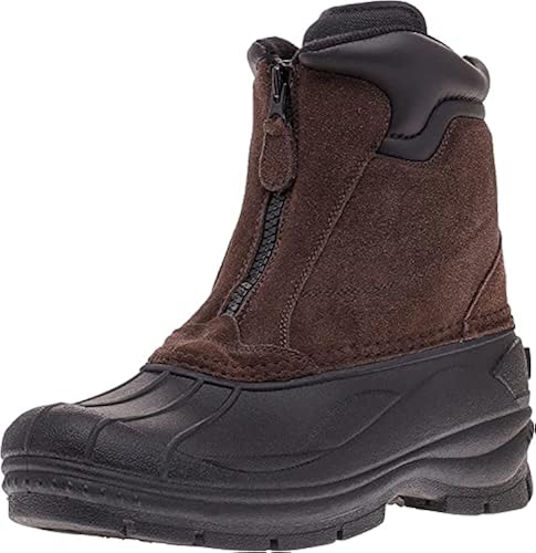Khombu mens Comfort Snow Boot, Brown, 12 US in Kenya Whizz Snow