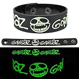 Gorillaz Rubber Bracelet Wristband Glows in the Dark