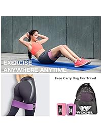 ANVIKY Booty bandas 2019 actualizadas, bandas de resistencia a la cadera, tejido suave y antideslizante, diseño para patas y botones