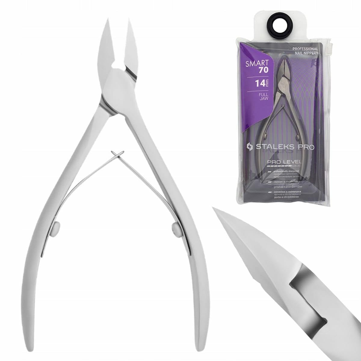 STALEKS Professional Nail Pliers Smart 70 14 mm