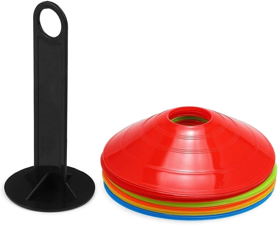 AYWTBH Football Training Aid 15pcs Disc Cone Set Multi