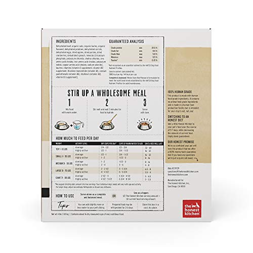 Honest Kitchen Verve Dog Food - Image 4