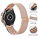SWEES Milanese Band Compatible Samsung Galaxy Watch 42mm, 20mm Magnetic Stainless Steel Metal Replacement Band for Galaxy Watch 42mm, Gear Sport, Gear S2 Classic Smartwatch Girls Women Men, Rose Gold