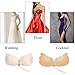 [New Version] Adhesive Bra Push up Bra Backless Bra with Drawstring, Invisible Bras for Women