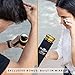 MAYA LUXURIOUS Tea Infuser Bottle Leakproof Double Wall Glass Travel Tea Mug with Stainless Steel Filter - BPA Free Tea Tumbler + Strainer for Loose Leaf Tea