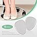 Mintfoot Clear Metatarsal Pads - 2 Pieces - Gel Foot Cushions - One Size - Rapid Foot Pain Relief