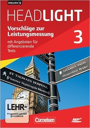 English G Headlight Allgemeine Ausgabe Band 3 7 Schuljahr Vorschlage Zur Leistungsmessung Mit Angeboten Fur Differenzierende Tests Cd Extra Audio Dateien Auch Als Mp3 Amazon De Blumenstock Eugen Kipp Helge Kraft Alexander Rohoff