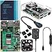 Vilros Raspberry Pi 4 Basic Kit with Fan Cooled Case (4GB)