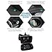 Gearzoid VR 360 Virtual Reality Google Cardboard Viewing Glasses-VR Headset Compatible with 4-6 inch Android Windows & IOS Smartphones-Iphone/4/5/6 Samsung Galaxy S 4/5/6/7 Edge Moto Nexus HTC LG