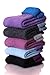 EBMORE Women Fashion Casual Comfort Warm Crew Wool Cotton Winter Socks - 5 Pack