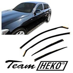 J&J AUTOMOTIVE Windschermen voor BMW 1-serie F20 5-deurs 2011-2019, 4-delig