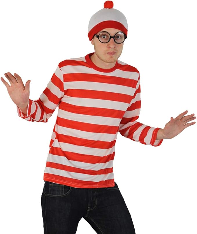 maglia a righe bianche e nere uomo