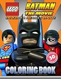 LEGO BATMAN the Movie Coloring Book for Kids, DC SUPER HEROES UNITE 2017, 40 EXCLUSIVE Illustrations