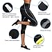 FeelinGirl Women's Weight Loss Calorie Burning Thigh Fat Burning Sweat Sauna Pants with Side Pocket