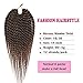 Karida 18inch Havana Twist Crochet Hair 6pack/lot Havana Twist Crochet Braids Jumbo Senegalese Twist Synthetic Crochet Braiding Hair Extensions 12 Roots/Pack (T1B/30)