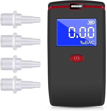 HEG Alcootest Testeur D'éthylotest Avec Affichage Numérique LED