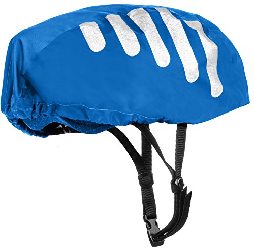 image for Wealers High Visibility Waterproof Helmet Cover for Bike/Bicycle with 