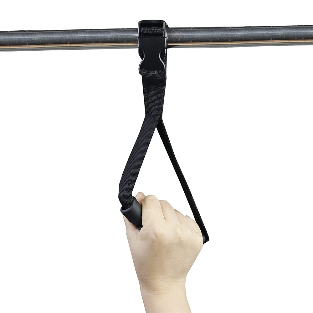 Namvo 2pcs Automotive Standing Aid Safety Handle Grip, Adjustable Auto Vehicle Support Hand Hook Car Tool Nylon Car Assist Device for Elderly, Disabled, Pregnant