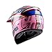 WOW Youth Kids Motocross BMX MX ATV Dirt Bike Helmet Shark Pink