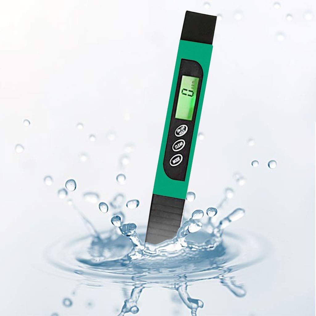 Water Quality Tester,TADAMI Portable Digital PH Meter High Accuracy Reliable Pen Analyzer Pool Water Aquarium Pocket (Green)