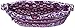 Vera Bradley Women's Cotton Triple Zip Hipster Crossbody Purse, Lilac Paisley, One Size