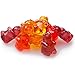 Gummy Molds Silicone Bear | Candy & Chocolate Mold Maker for Jello Gelatin Bears | Kids Party 6 Pack with 2 Bonus Droppers - 300 Cavities - Non Stick & BPA Free - By Lucentee