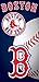 MLB Boston Red Sox Emblem Beach Towel, 28 x 58-Inch