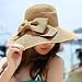 GBSTORE Holiday Travel Women Fashion Korean Large Wide Beach Sun Straw Hat Cap