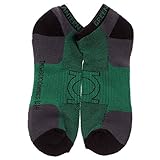 Official DC Comics Green Lantern Logo Active Performance Ankle Socks