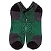 Official DC Comics Green Lantern Logo Active Performance Ankle Socks