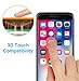 TheCoos [3-Pack] Tempered Glass Screen Protector for Apple iPhone 8 Plus and iPhone 7 Plus