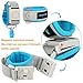 Blisstime Toddler Leash with Key Lock, Upgraded Anti Lost Wrist Link Baby Leash with 360 Degree Rotating Connector and Adjustable Bracelet for Babies Toddlers Child Kids (4.9ft/1.5m, Blue)